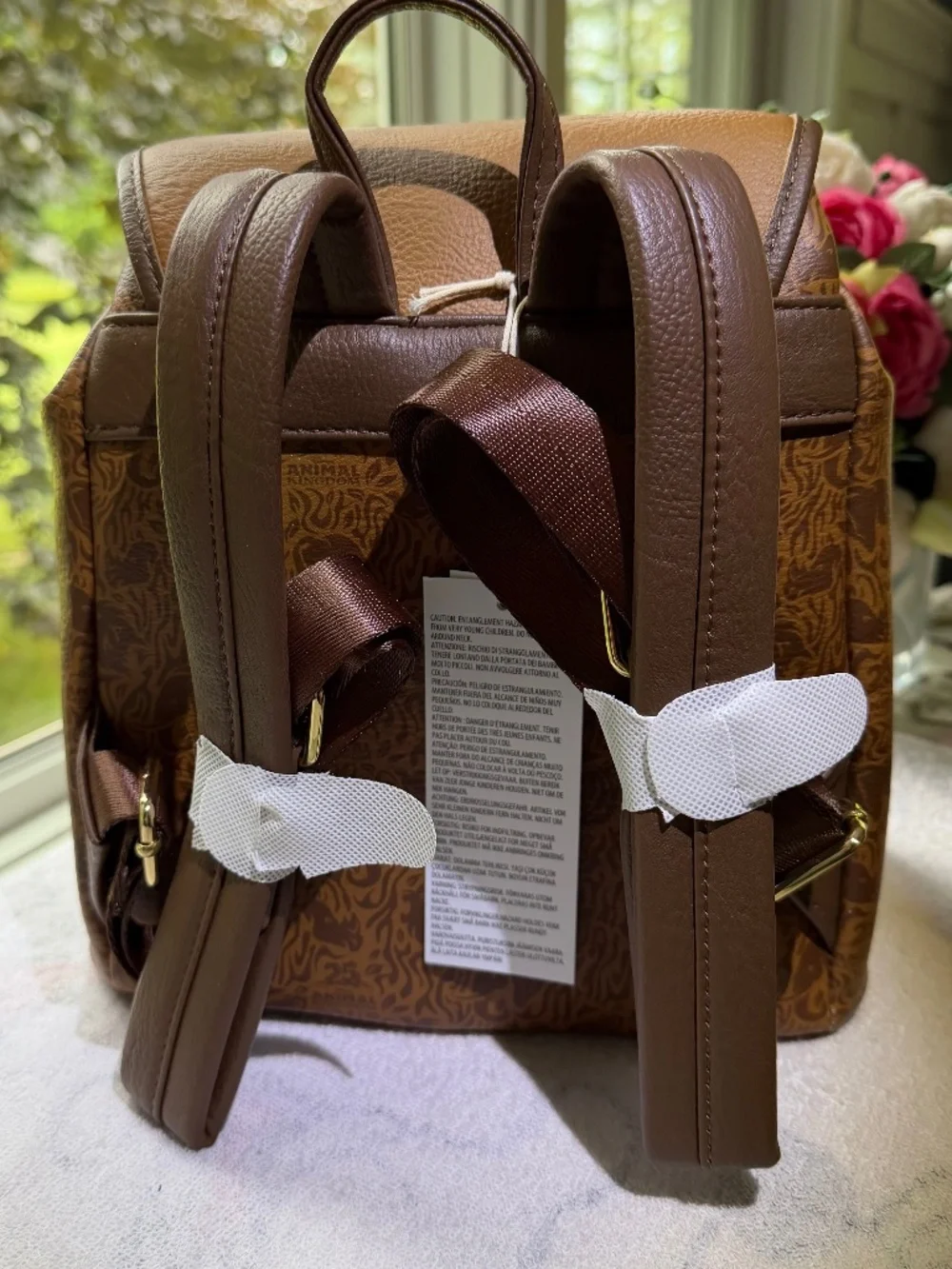 NWT Disney Parks Animal Kingdom 25th Anniversary Luongfly Mini Backpack